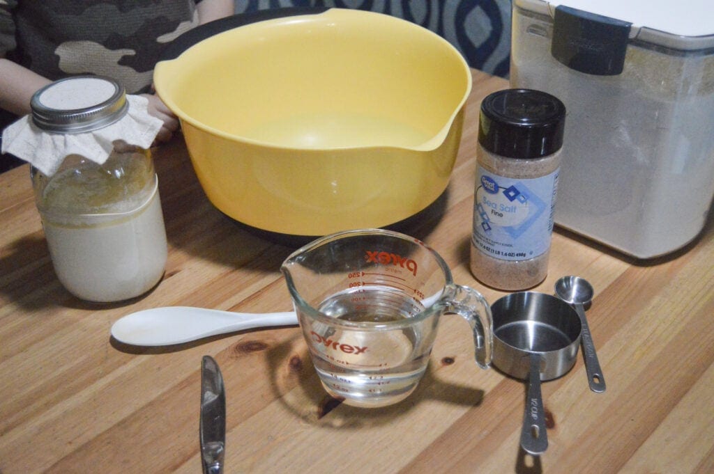 Sourdough Bread Needed Ingredients