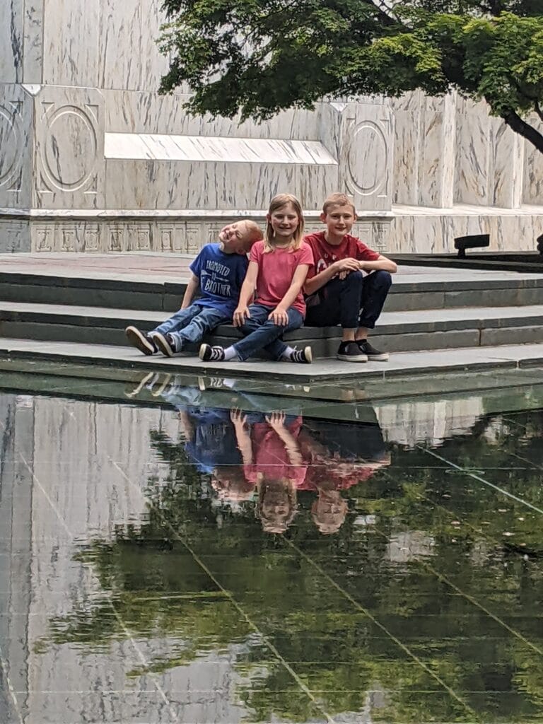 Family goal of going to the Temple more