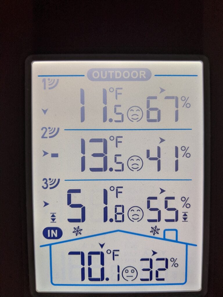 Dropping into the negative temperatures