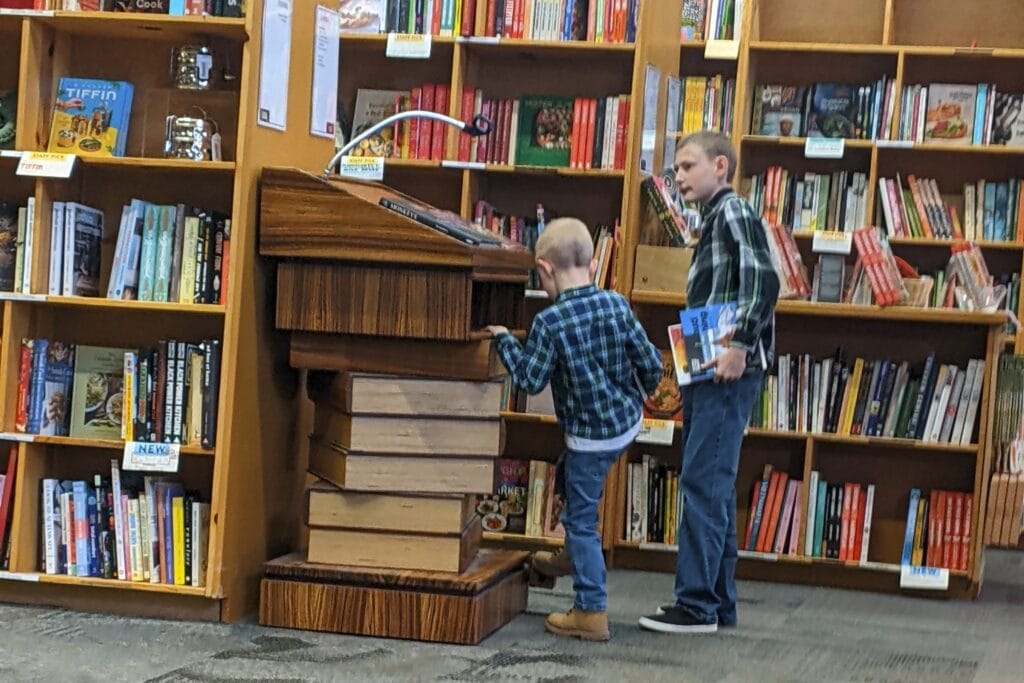 Let your kids pick some books too