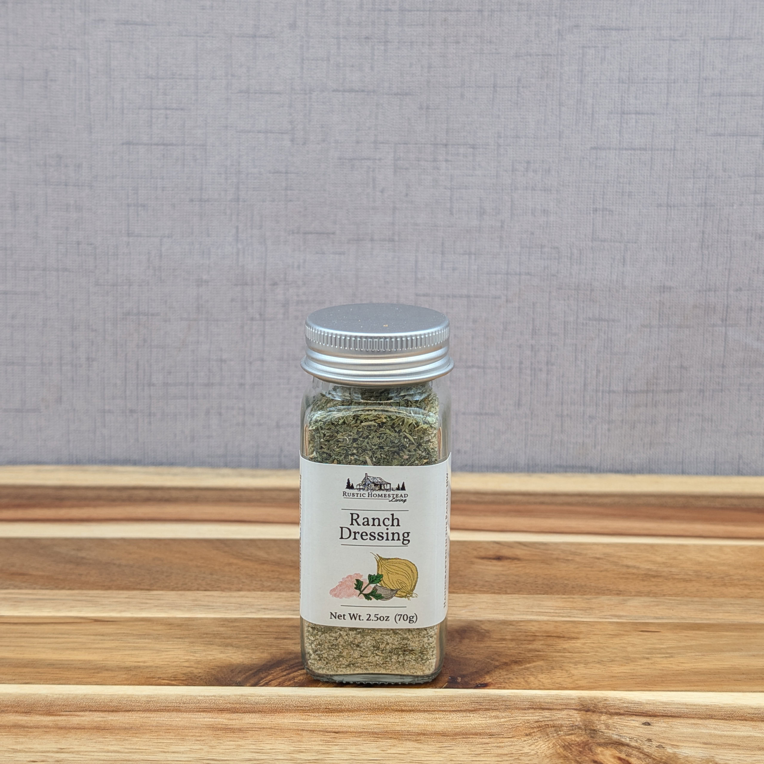 Ranch Dressing Seasoning Mix in a shaker jar