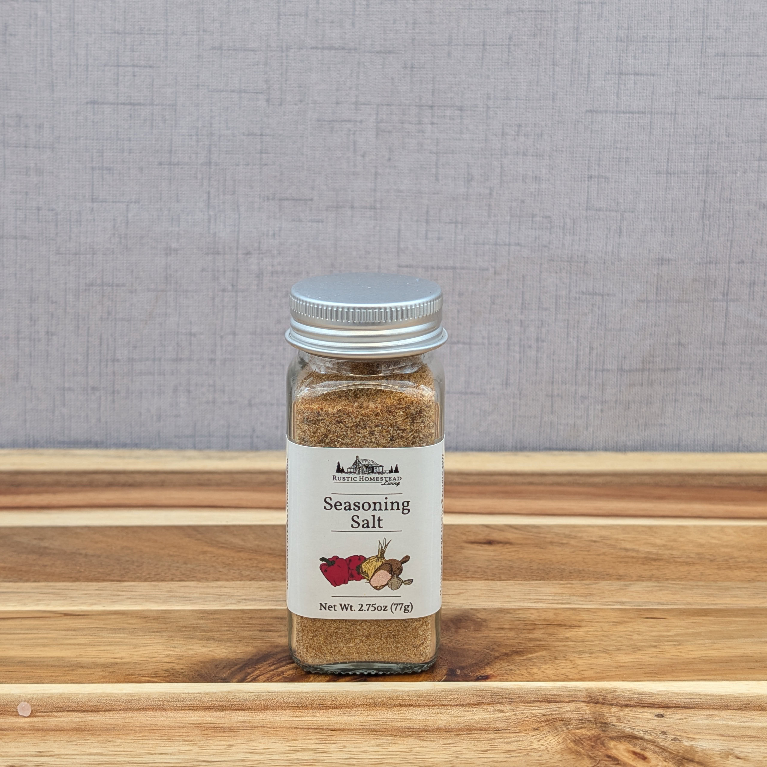 Seasoning Salt Mix in shaker jar