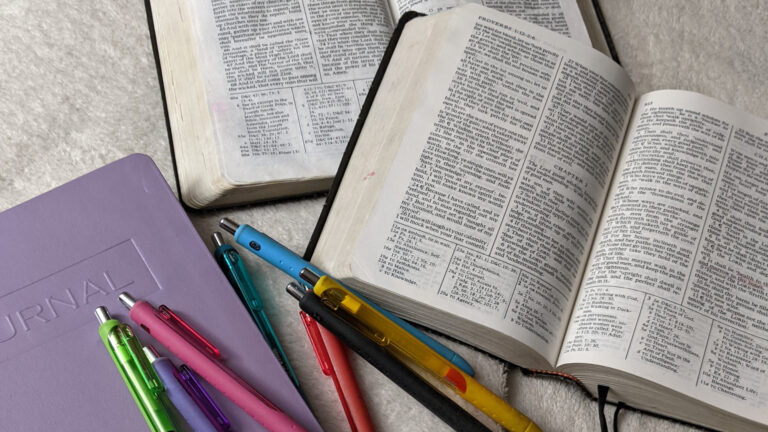 Preparing spiritually by studying scriptures
