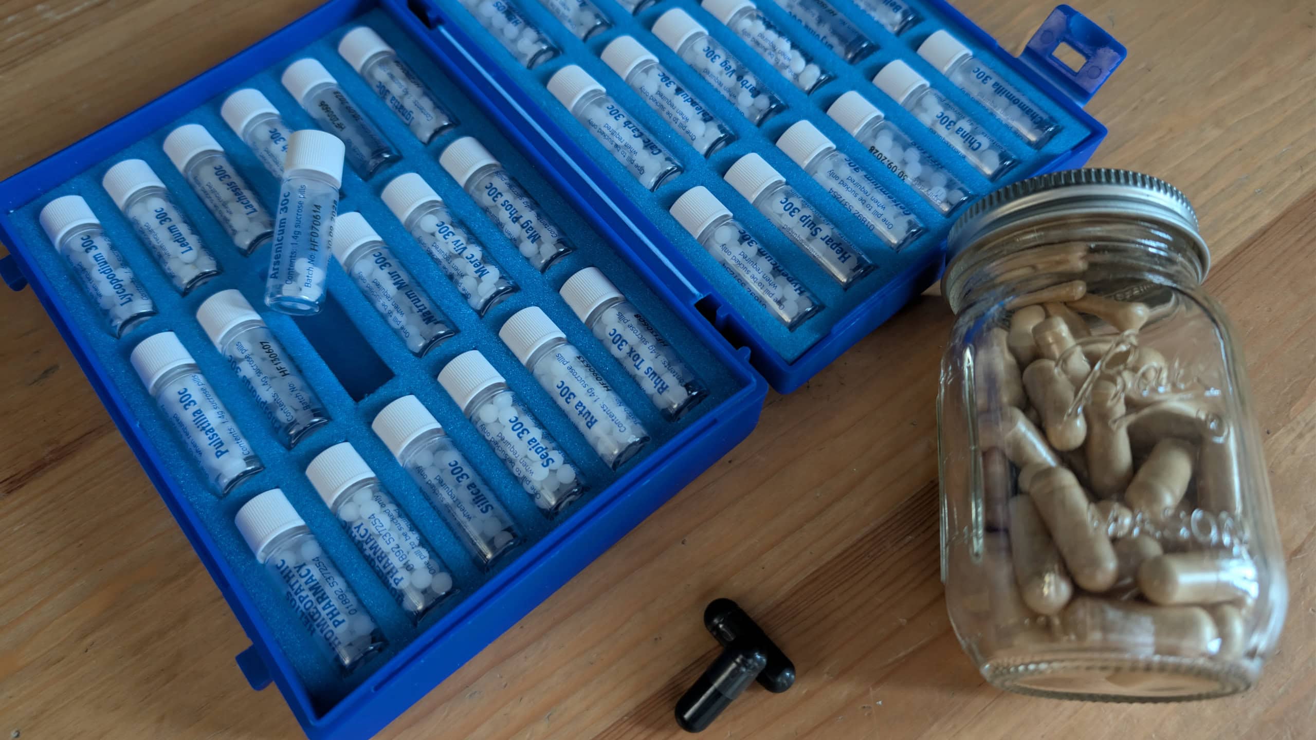 Homeopathics, charcoal, and Beta D-Glucan