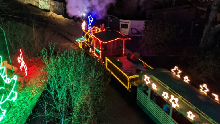 Dec 20 - Christmas lights at the Oregon Zoo