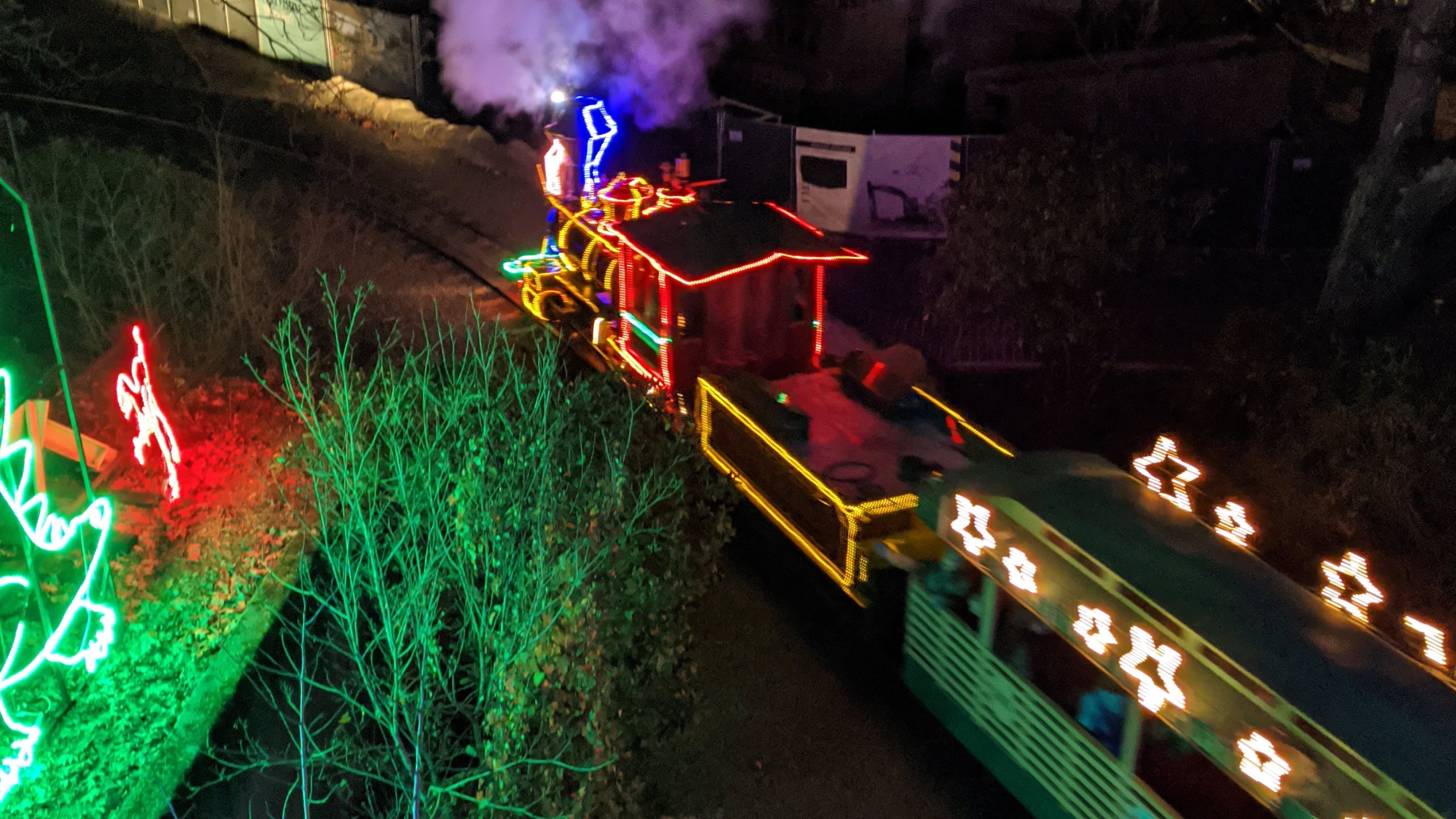Dec 20 - Christmas lights at the Oregon Zoo